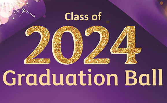 Class of 2024 graduation ball 578x358