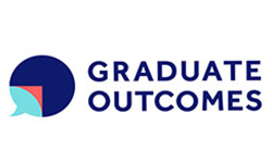 Graduate outcomes survey logo by HESA