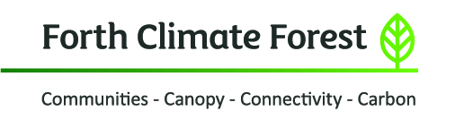 Forth Climate Forest logo with a green leaf