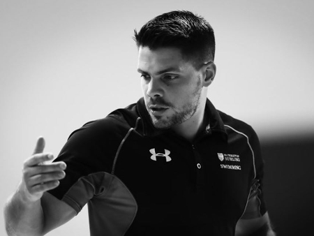 University of Stirling's High Performance Swimming Coach, Ben Higson