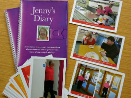 Jennys Diary marketing material