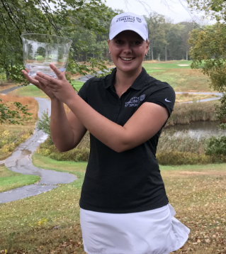Chloe Goadby won the individual competition at the Yale Intercollegiate Invitational.