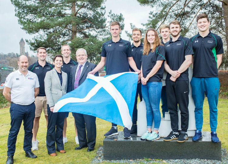 Team Scotland athletes