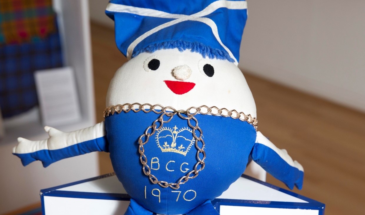 Team Scotland's first mascot, from 1970