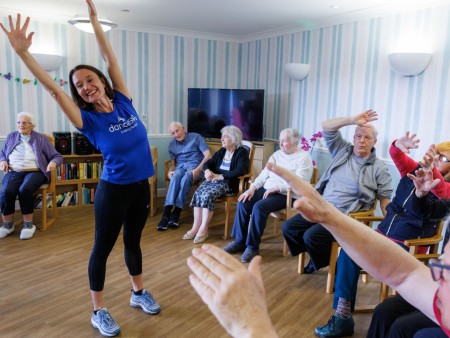 danceSing initiative at Balhousie Care Home