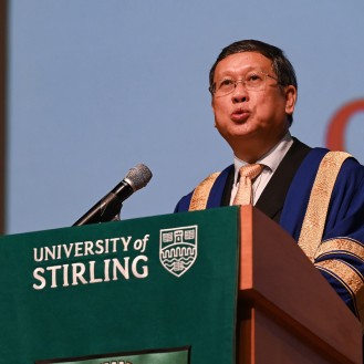 Speaking at the 2022 Singapore Graduation Ceremony