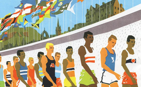 illustration of athletes