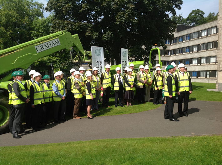 Ground breaking ceremony