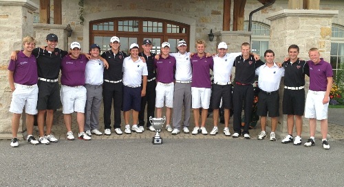 University of Stirling golfers in Toronto