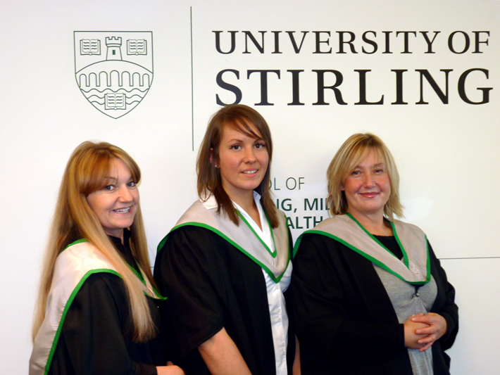 Three student midwives