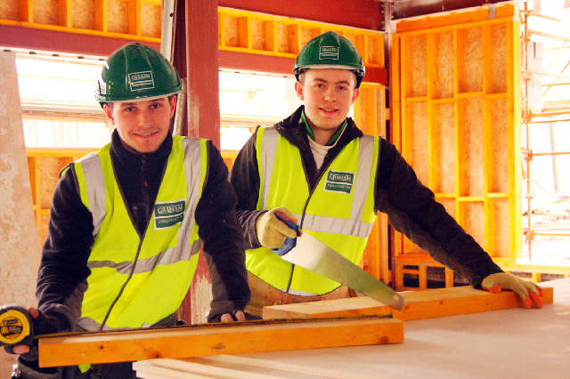 Christopher Kerr (left) and Sean Karte