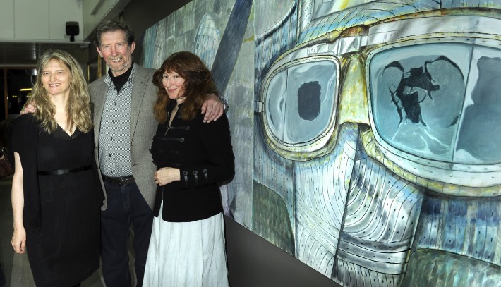 James, Gwen and Amy Hardie