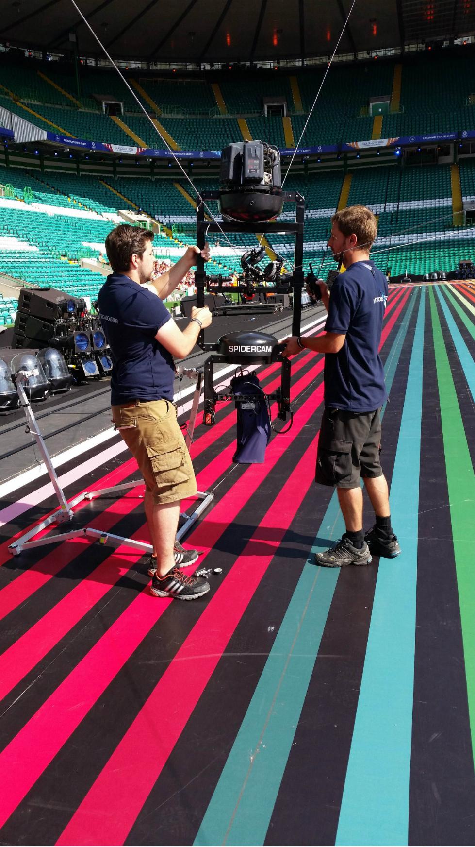 Stirling student Jonny Shepherd (left) with the 