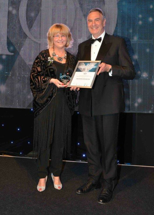 Award Winner Professor Sharon Bolton. 