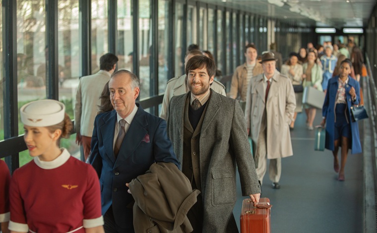 Richard Rankin, character name Roger Wakefield MacKenzie. The image shown is from Outlander Season 4. Season 8 is set to premiere on MGM+ on March 7, 2026.