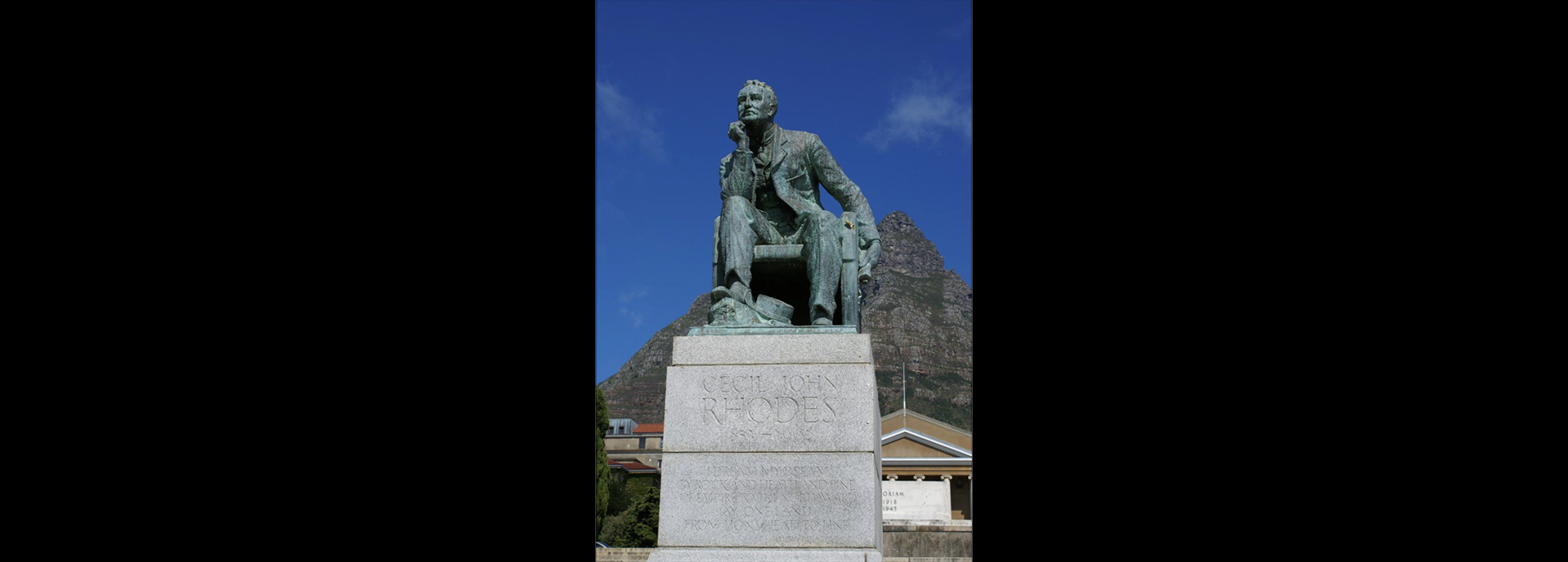 After the #fall: The shadow of Cecil Rhodes at the University of Capetown