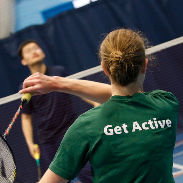 Image: Badminton drop in