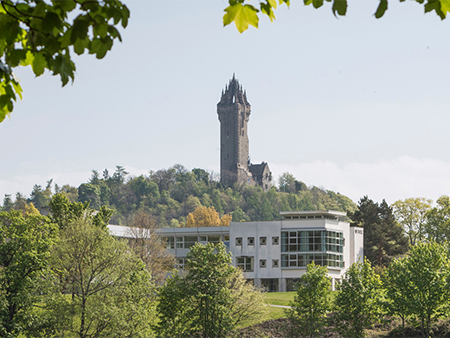 Five-star review for the University of Stirling