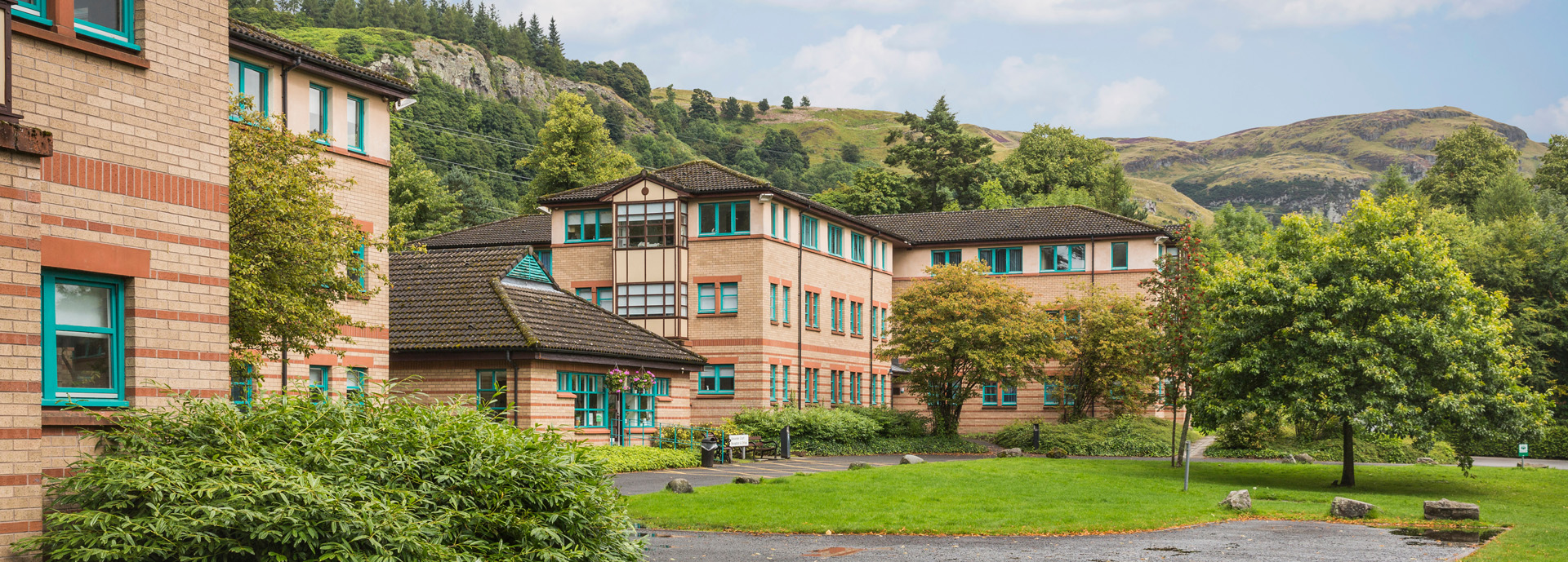 Alexander Court standard flats accommodation,  University of Stirling