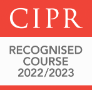 CIPR Recognised Course logo