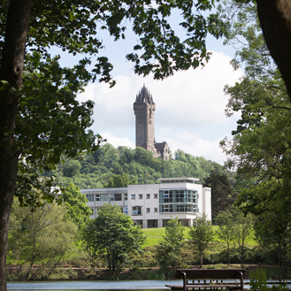 Wallace Monument and campus