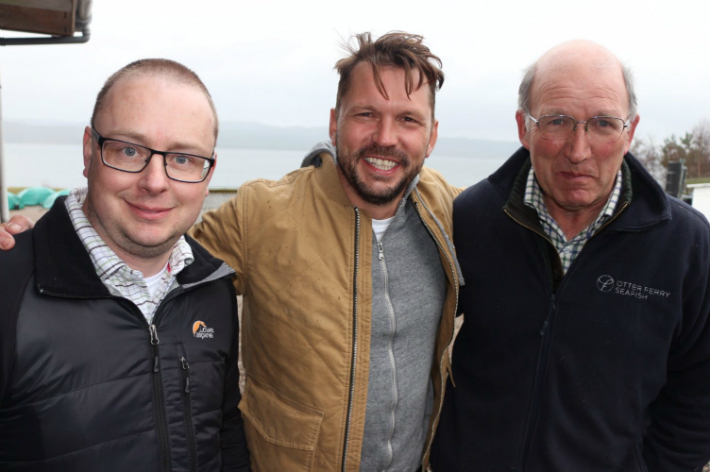 Dr Andrew Davie joins presenter Jimmy Doherty and Alastair Barge