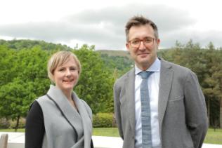 Lesley Palmer, Chief Architect at DSDC and Stephen Brooks, Director at Space Group