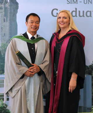 Dr Benedict Tan and Professor Jayne Donaldson