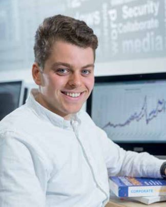 MSc Investment Analysis student Jakob Siegert
