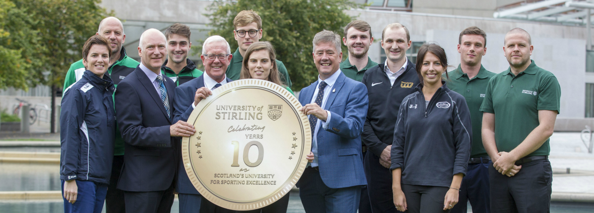 Stirling celebrates 10 years as Scotland's University for Sporting Excellence.