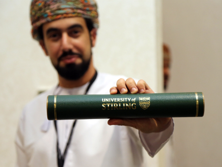 Celebrations as 106 graduate with Stirling degrees in Oman