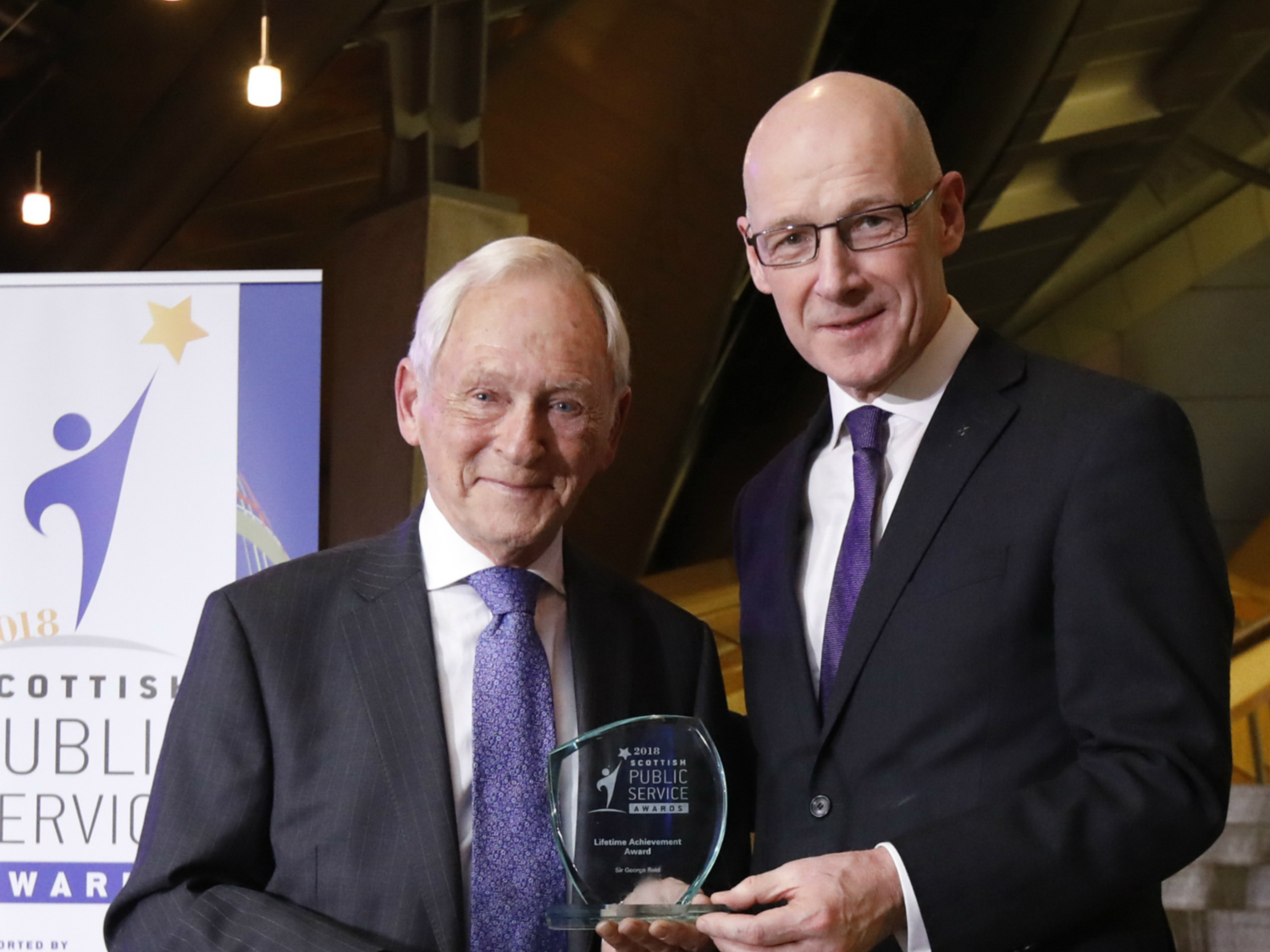 Lifetime achievement award for Sir George Reid