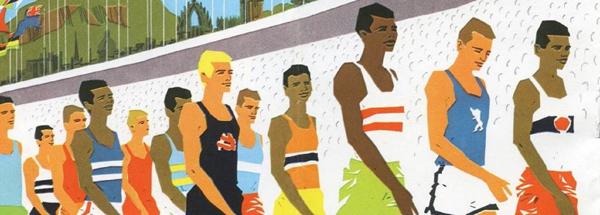 Poster image of Commonwealth athletes