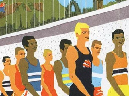 Poster image of Commonwealth athletes