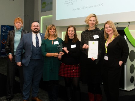 Top award for Stirling team tackling gender-based violence