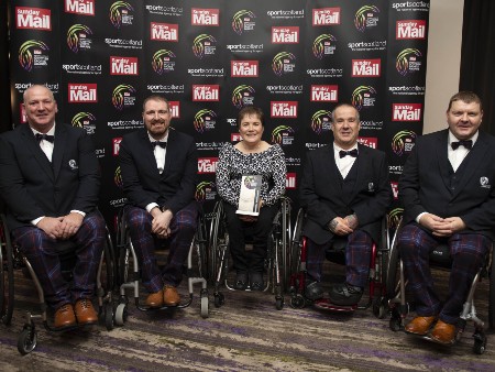 Top accolade for Stirling wheelchair curling scholar
