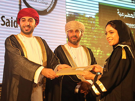 Stirling graduates celebrated in Oman