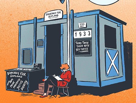 Graphic novel illustrating history of Scottish Parliament backed by crowdfunding campaign