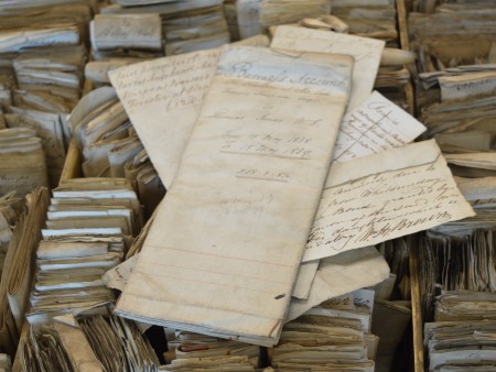 Historic records held in the University's archives