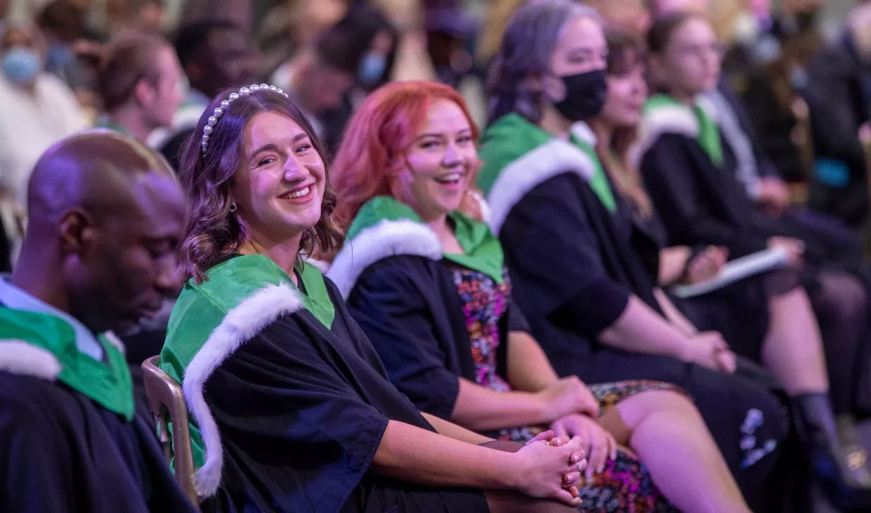 students graduating at university of stirling