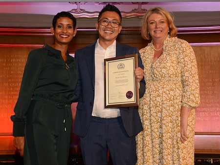 Dementia student honoured at the Palace of Westminster