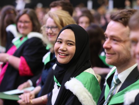 Classes of 2020 and 2021 return to Stirling campus to celebrate graduation