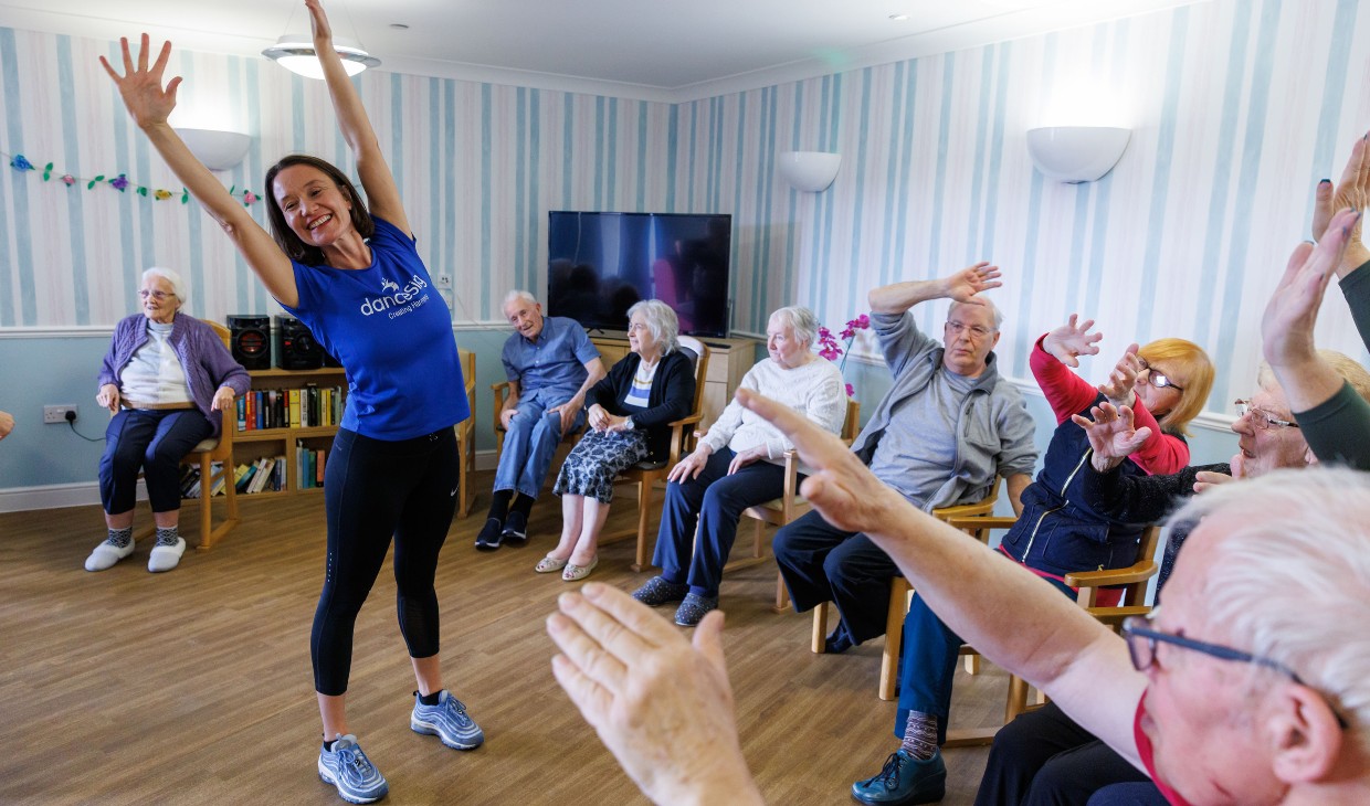 danceSing initiative at Balhousie Care Home