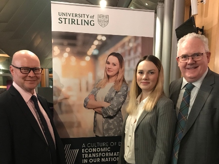 University of Stirling graduate shares her start-up story at Scottish Parliament