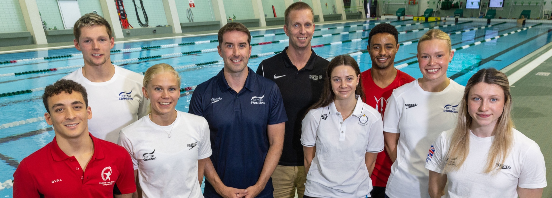 Swimmers and coaches pictured ahead of World Championships.