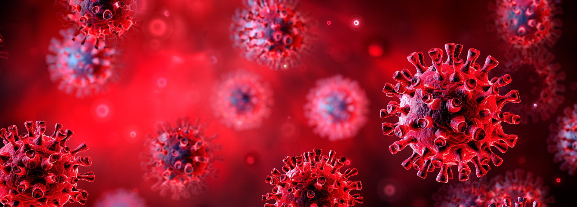 Generic image of Covid-19 virus.