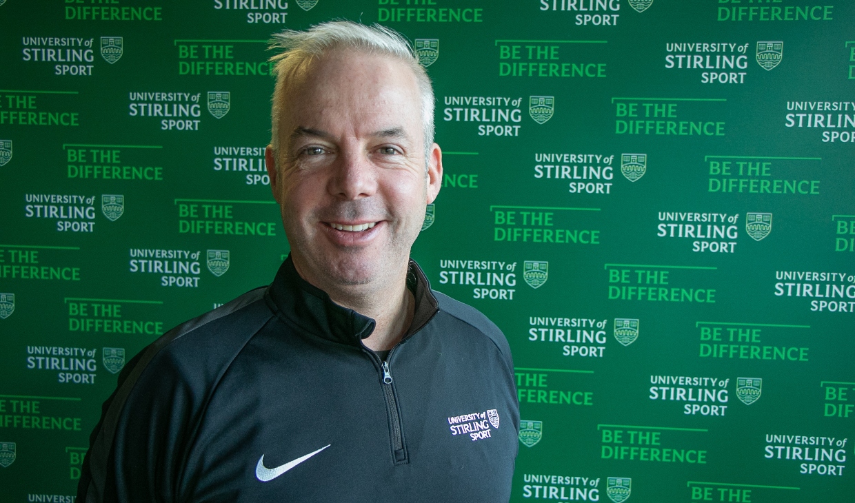 Image of Dean Robertson, Head of Golf at the University of Stirling.