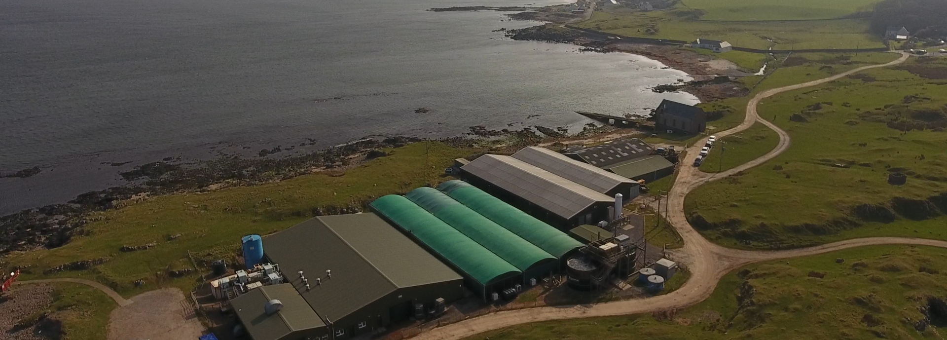 The Universityâ€™s Marine Environmental Research Laboratory (MERL) in Machrihanish, Argyll