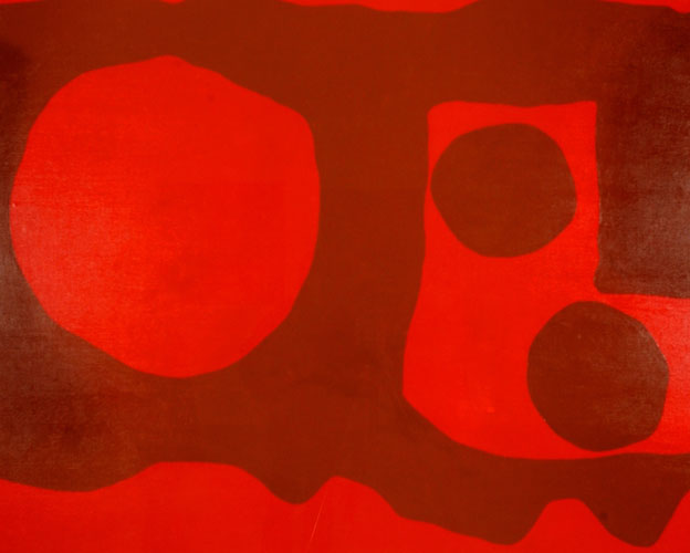 Cadmium and Light Red by Patrick Heron