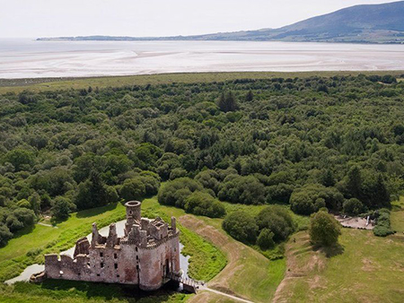 caerlaverock castle credit © Historic Environment Scotland